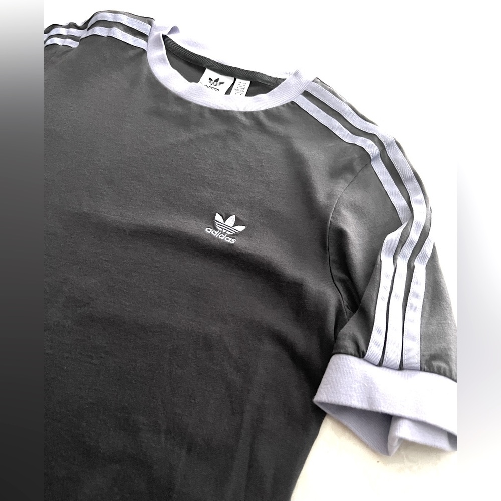 ADIDAS Originals Classic Tee Dress with Embroidery- Women’s Medium - Like New - Picture 4 of 7